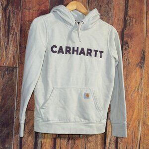 CARHARTT Relaxed Fit Women's Sz XS (0-2) Pullover Hoodie Sweatshirt
